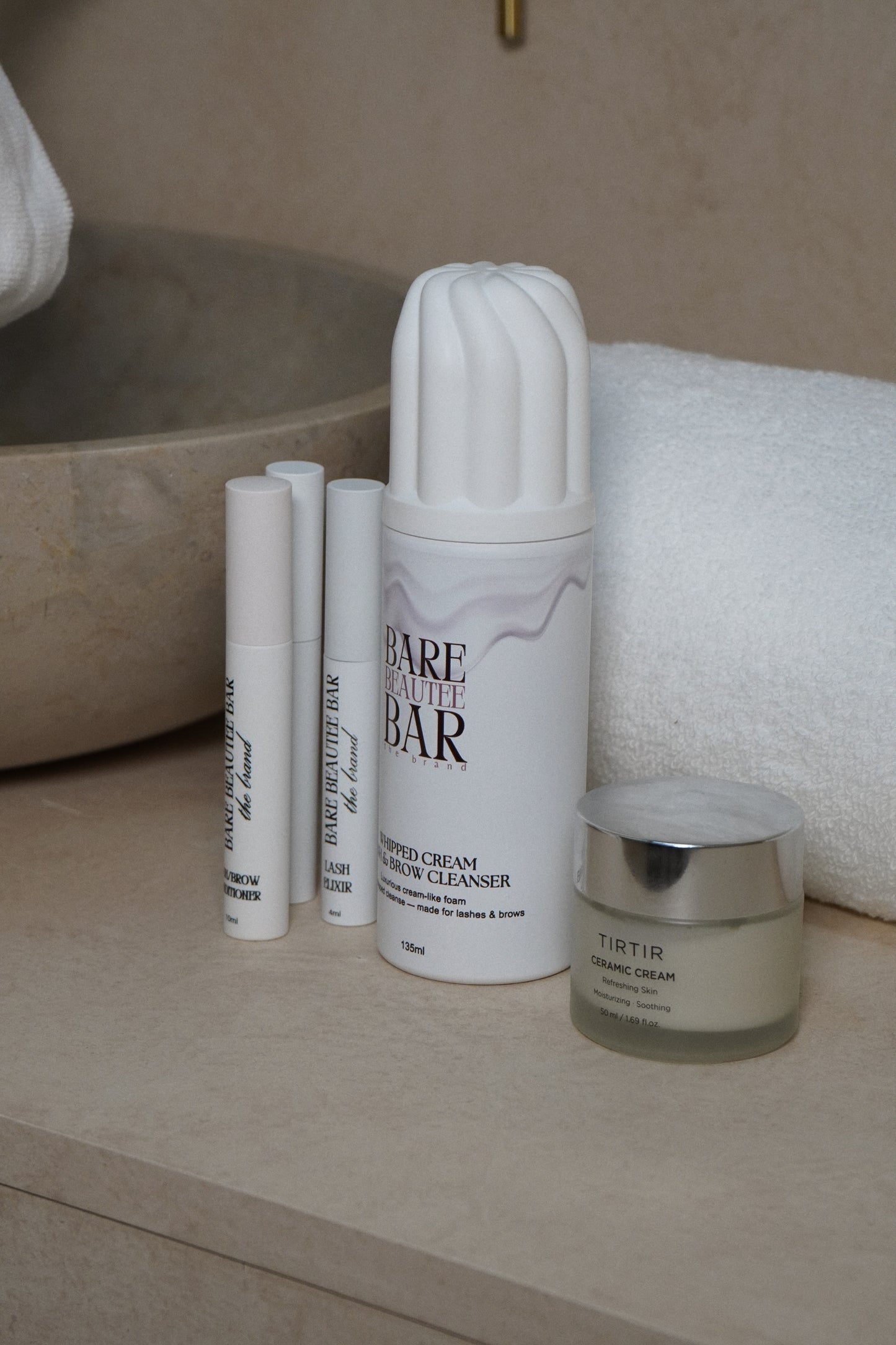 Bare Whipped Lash & Brow Cream Cleanser