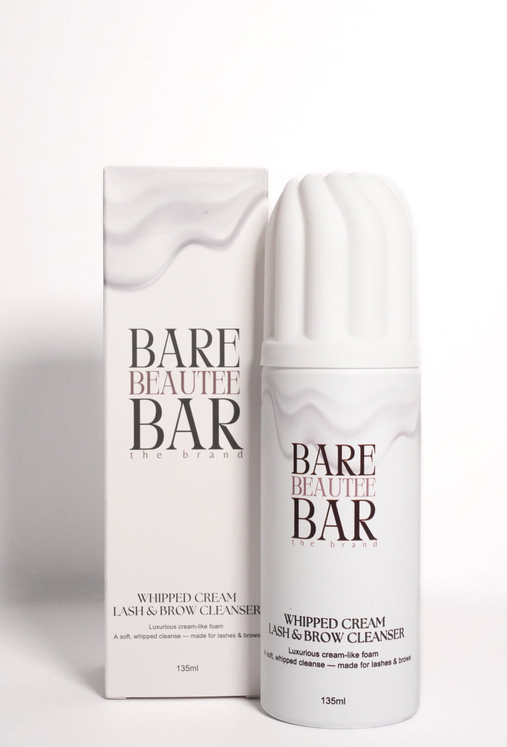 Bare Whipped Lash & Brow Cream Cleanser